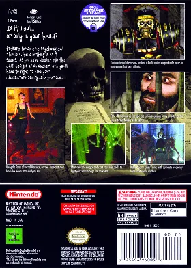 Eternal Darkness - Sanity's Requiem box cover back